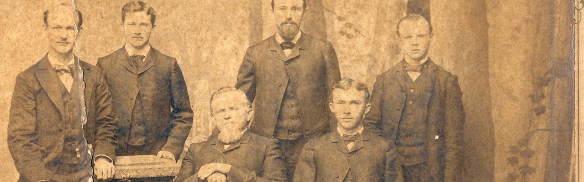 Blinn College's first class.