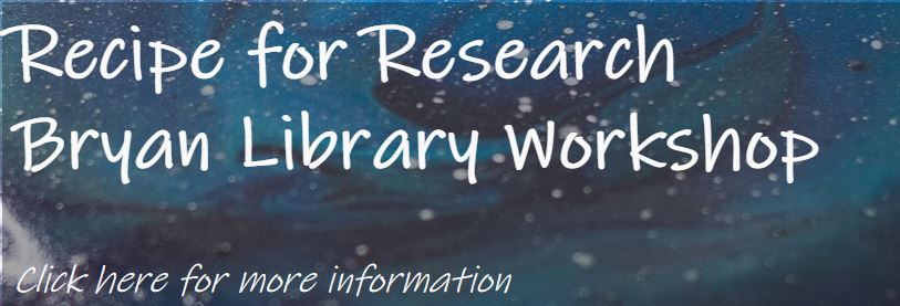 Recipe for Research Workshop