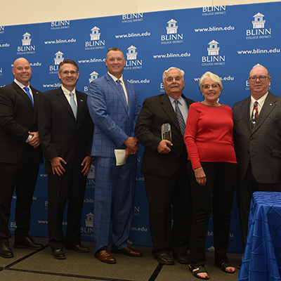 Blinn Alumni and Friends Association honors six civic leaders with Hall of Honor induction