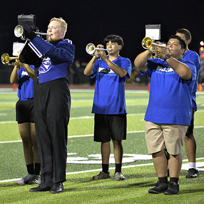 More than 150 high school students take part in the inaugural Buccaneer Band Experience