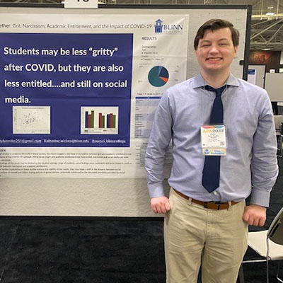 Blinn graduate presents research at national psychology conference