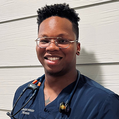 U.S. Marine veteran continues dedication to service through Blinn's Associate Degree Nursing Program