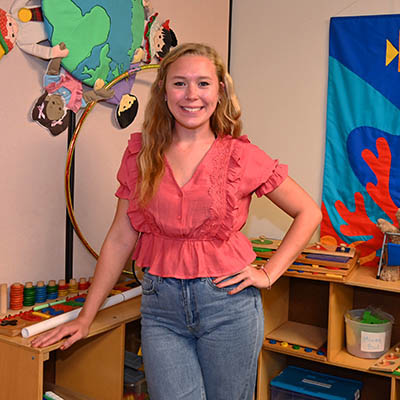 Blinn education major looks forward to inspiring children as an elementary school teacher
