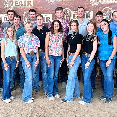 Blinn College students continue legacy of community service at Washington County Fair