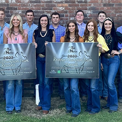 Blinn livestock judging teams dominate Top Notch Collegiate Swine Judging Contest