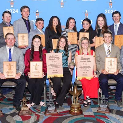 Blinn livestock judging ends the season ranked No. 1 in the nation
