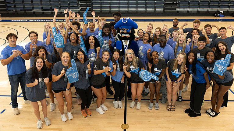 Blinn Students at the Gym