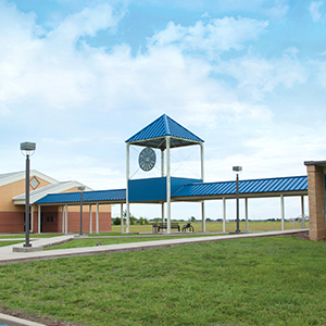 Exterior view of the Schulenburg Campus