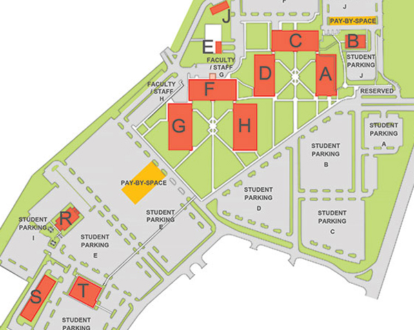 blinn bryan campus map Evacuation Routes Bryan Campuses Blinn College blinn bryan campus map