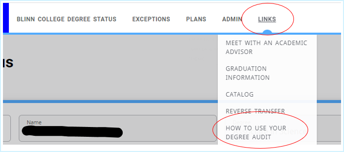 How to Use Degree Audit