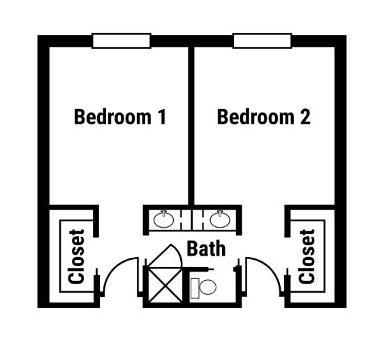 Melcher Hall Floor Plan
