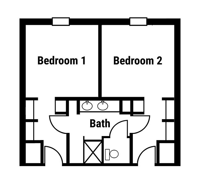 Prairie Lea Hall Floor Plan