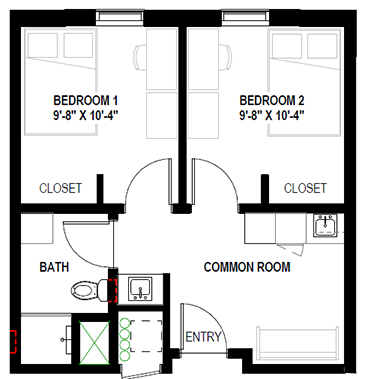 Mill Creek Residence Hall Floor Plans Blinn College