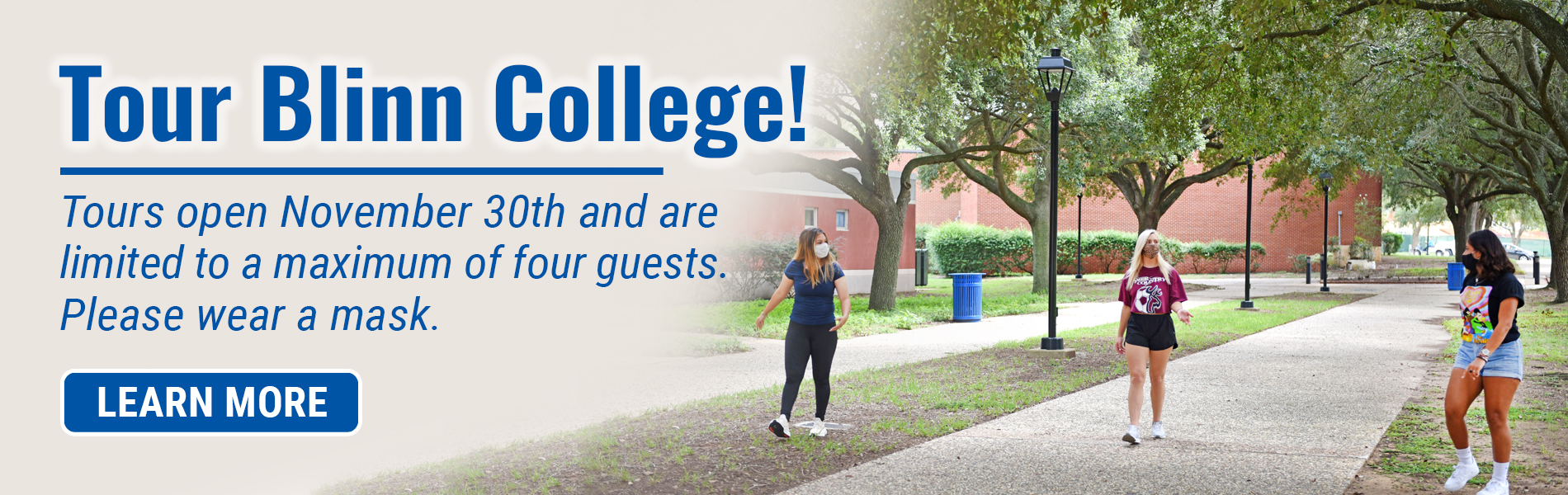 blinn college campus tour