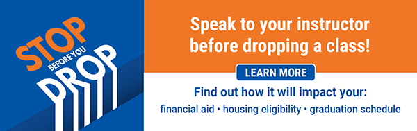 Stop before you drop