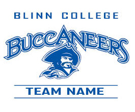Blinn College Buccaneers, Curved, with Team Name