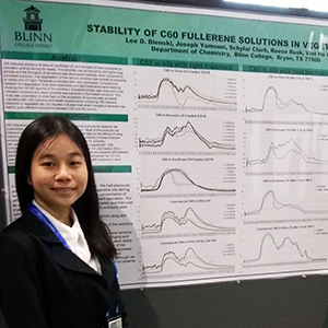 Blinn students present research at world's largest chemistry conference