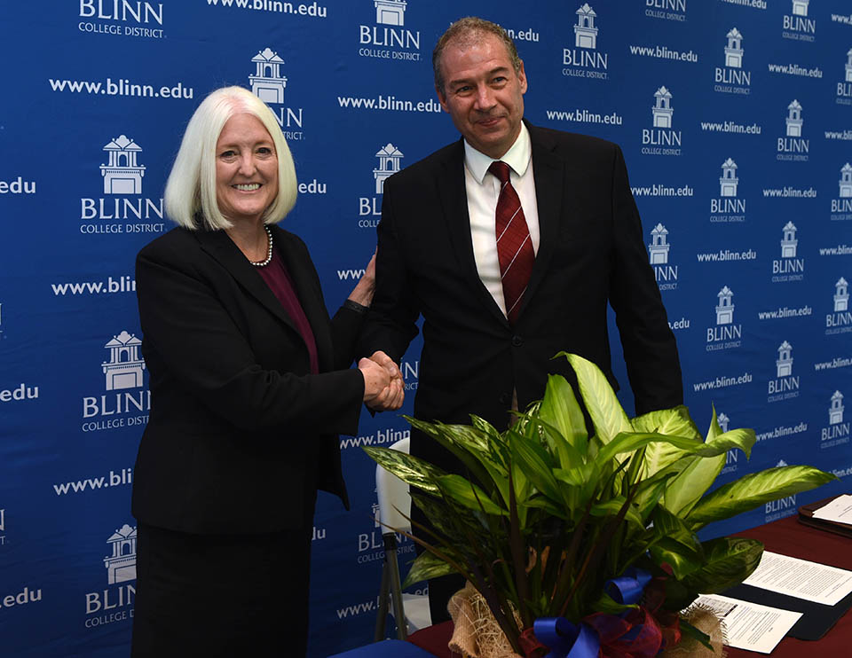 Agreement provides eligible Blinn students admission to select Texas A&M degree programs