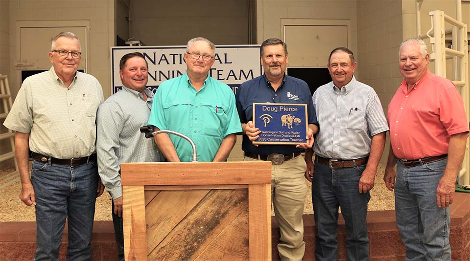 Agricultural Sciences Department instructor receives Conservation Teacher of the Year honor