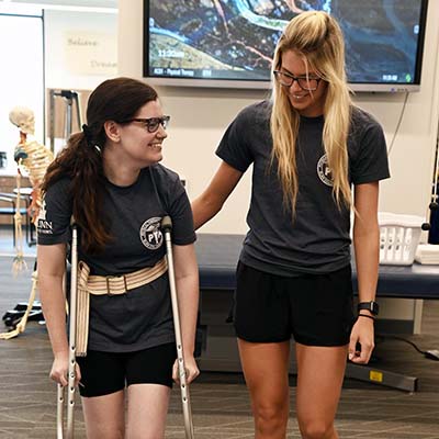 Blinn student pays it forward through the Physical Therapist Assistant Program