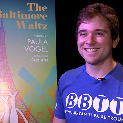 Blinn-Bryan math major finds his voice through theatre