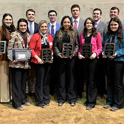 Blinn College freshman livestock judging team grabs first place at Dixie National