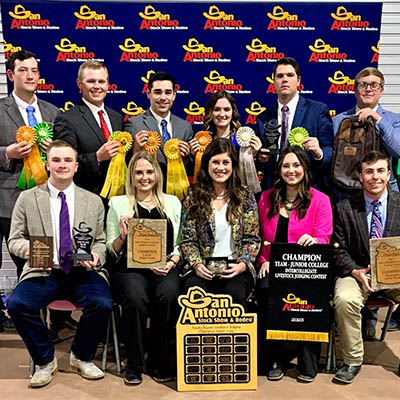 Blinn livestock judging team wins title at San Antonio Stock Show and Rodeo