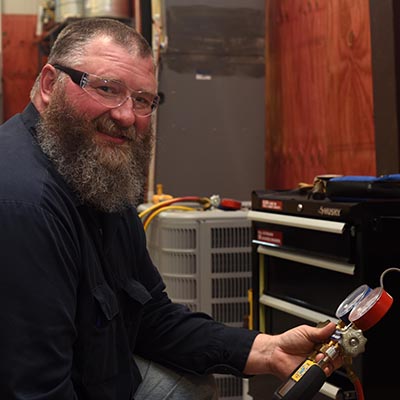 Blinn's HVAC Program allows Bryan hydraulic systems designer to expand his skill set