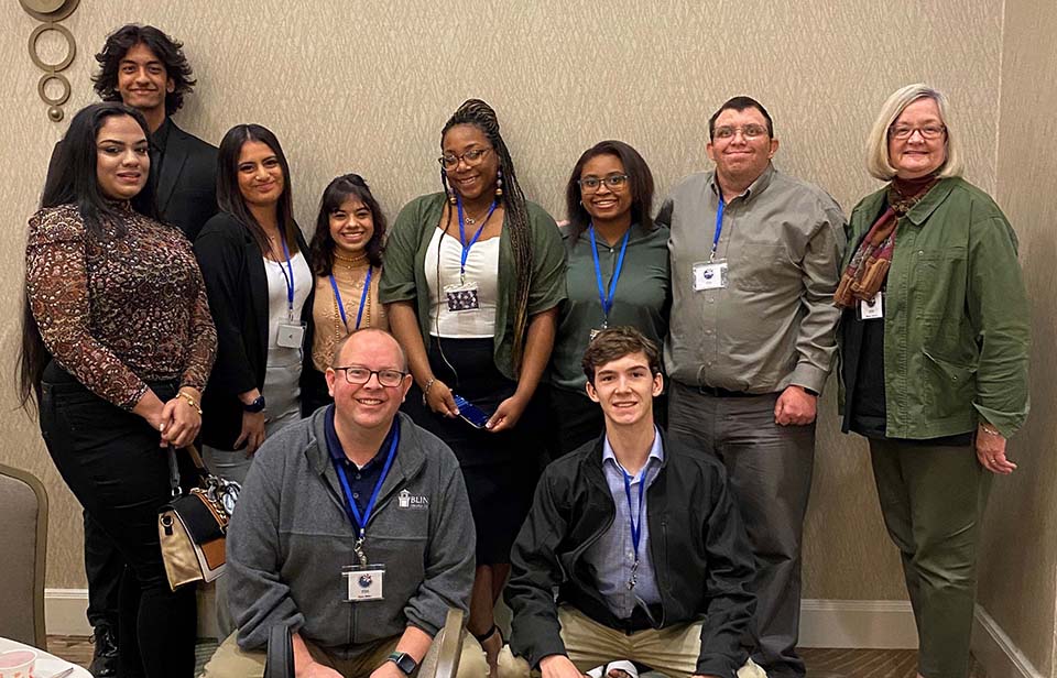 Blinn Bryan Student Government Association Receives Honors At State