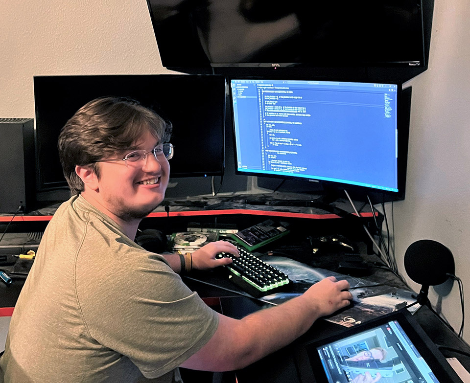 A day In the Life of a Game Developer & Student 