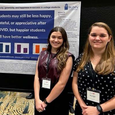 Blinn psychology students present research at Southwestern Psychological Association conference