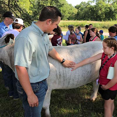  Blinn Agricultural Sciences Program hosts camps for students wanting to hone their livestock judging skills