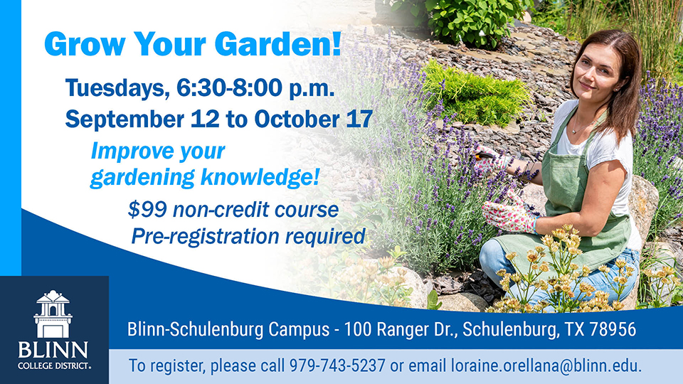 Instructor David Will to provide expertise on a wide range of gardening topics