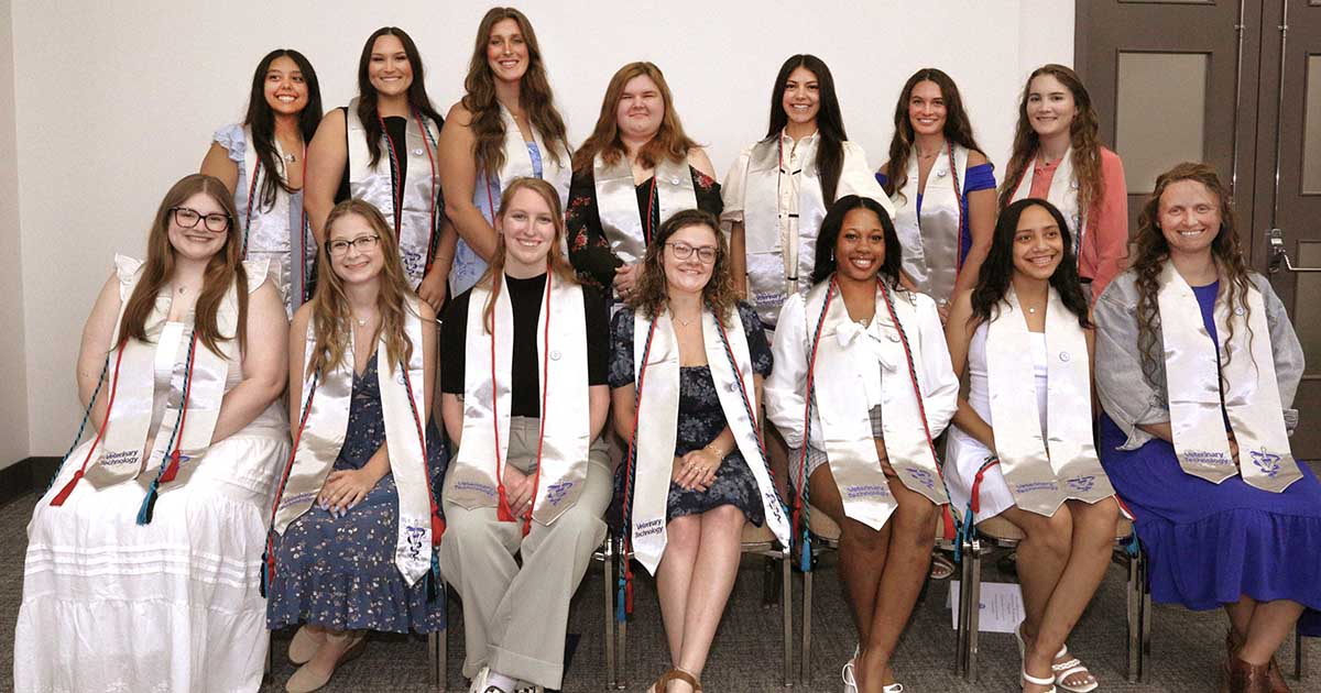 Veterinary Technology Pinning Ceremony
