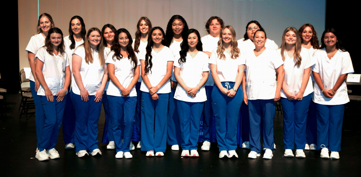 Group of Vocational Nursing Graduates