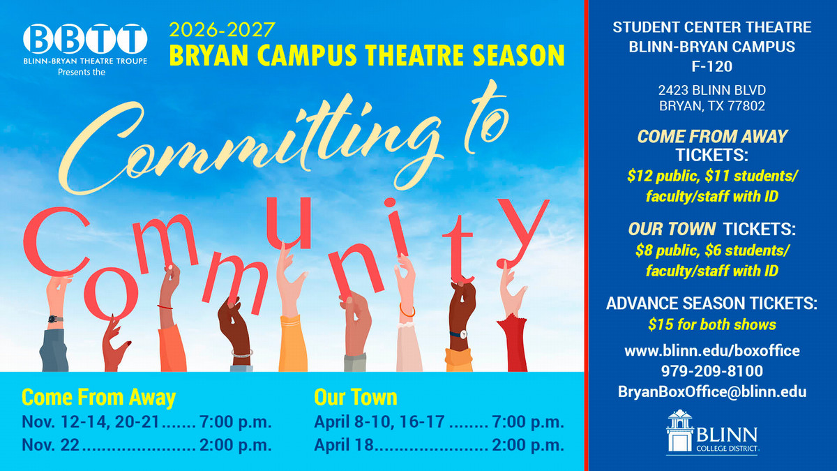 Blinn-Bryan theatre community