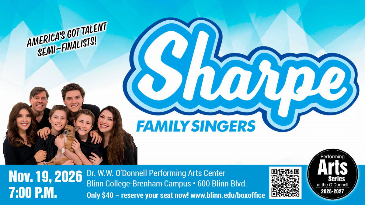 Sharpe Family Singers flyer