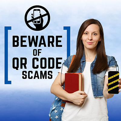 Beware of QR Code Scams