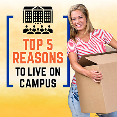 Top Reasons to Live on Campus